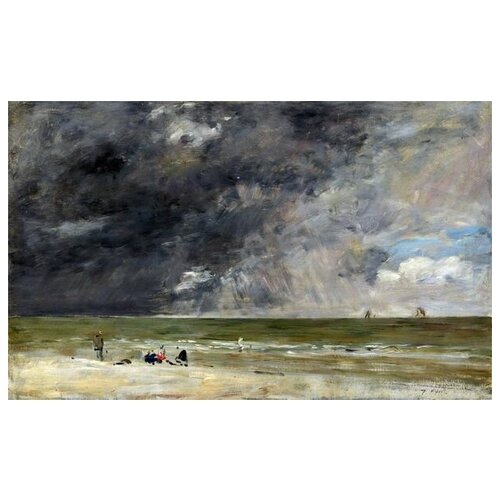       2 (The beach at Trouville)   65. x 40.,  2070