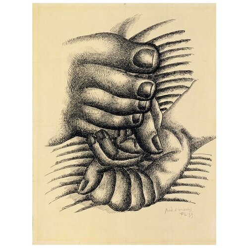       (Foot and Hands)   40. x 53.,  1800