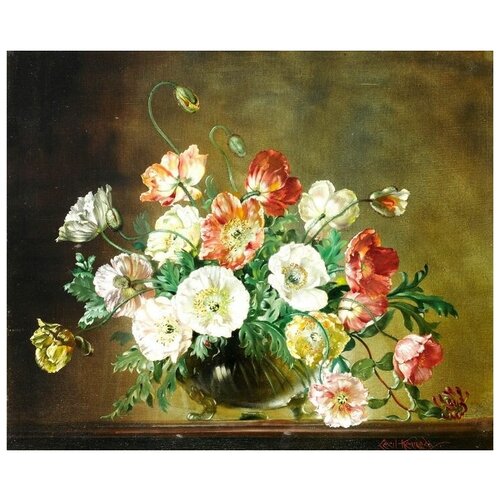      (Flowers in a vase) 36   49. x 40.,  1700