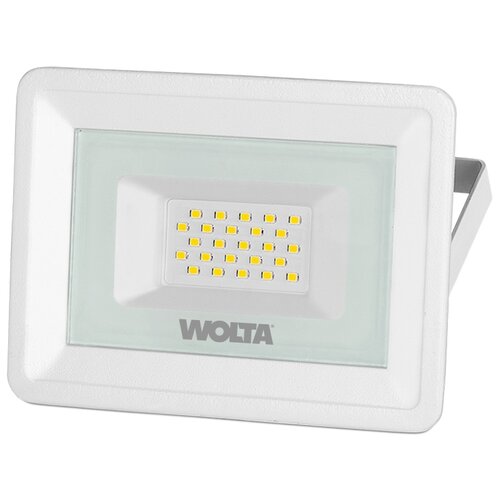 Светодиодный прожектор WOLTA WFL-20W/06W 20Вт 5700К IP65 Белый, цена 535р