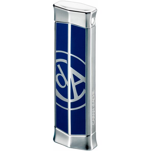   CARAN d'ACHE CD 02 Rhodium with Logo Blue, CD02-2007,  13550