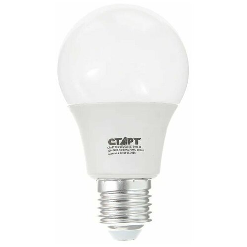   LED  ECO , E27, 10 , 6500 K,   ,  1254