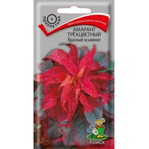 Семена растения Амарант Красный осьминог трехцветный 0.1г Поиск, цена 220р