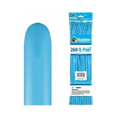      260Q-Pak  Pale Blue  (50  ),  683 Qualatex