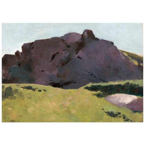      (The Rocky Slope)   71. x 50.,  2580