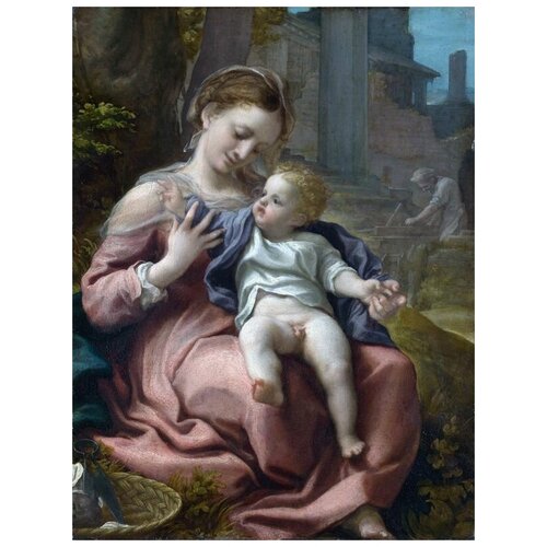       (The Madonna of the Basket)   50. x 66.,  2420