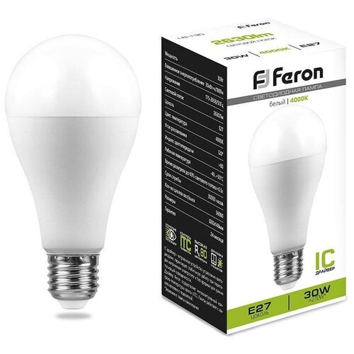   Feron LB-130  E27 30W 4000K,  249