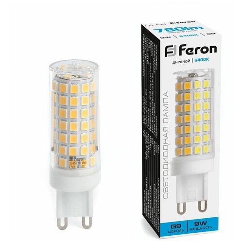   Feron LB-434 G9 9W 6400K,  241