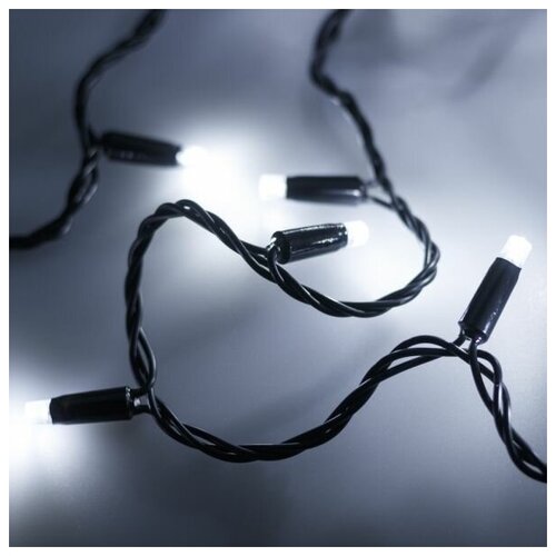 Ardecoled   ARD-STRING-CLASSIC-10000-BLACK-100LED-STD WHITE (230V, 7W) (Ardecoled, IP65) 025796,  3163