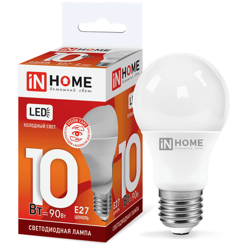   IN HOME LED-A60-VC, 27, 10 , 230 , 6500 , 950 ,  198