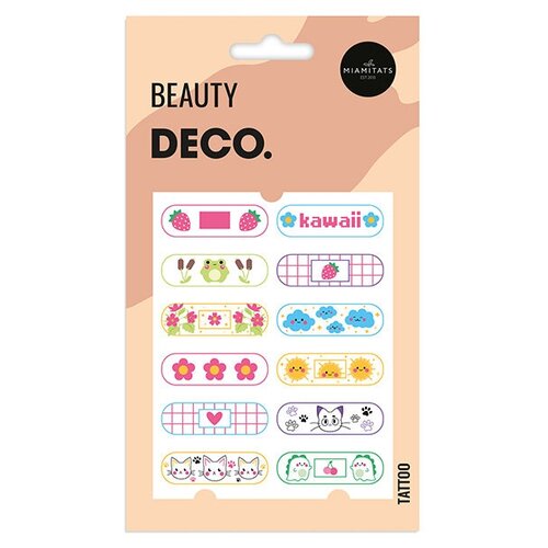    DECO. KAWAII COLLECTION by Miami tattoos  (Plasters),  187
