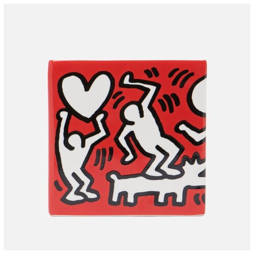   Ligne Blanche Keith Haring White On Red ,  ONE SIZE,  7890