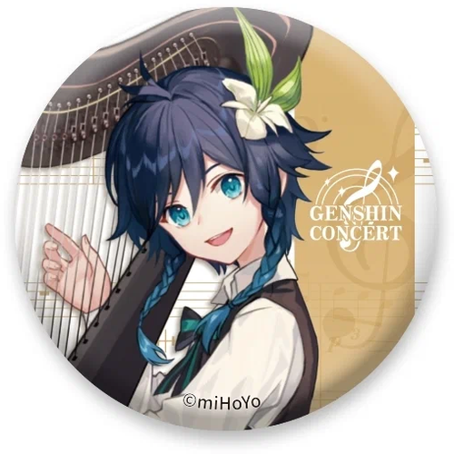  Genshin Impact   Genshin Concert Melodies of an Endless Journey Can Badge Venti 6974096537112,  249