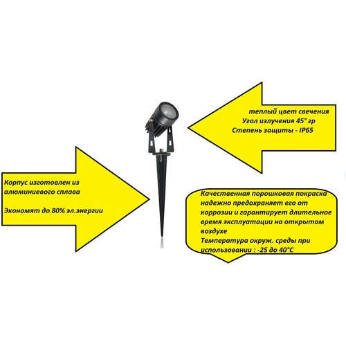  C   G0435 LED 5W   45    d43*240 IP65,  1835 Svetlon