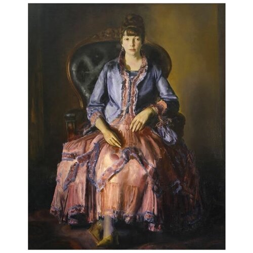        (1920-1923) (Emma in a Purple Dress)    50. x 62.,  2320