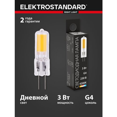   G4 LED 3W 220V 6500K  Elektrostandard (BLG418),  218