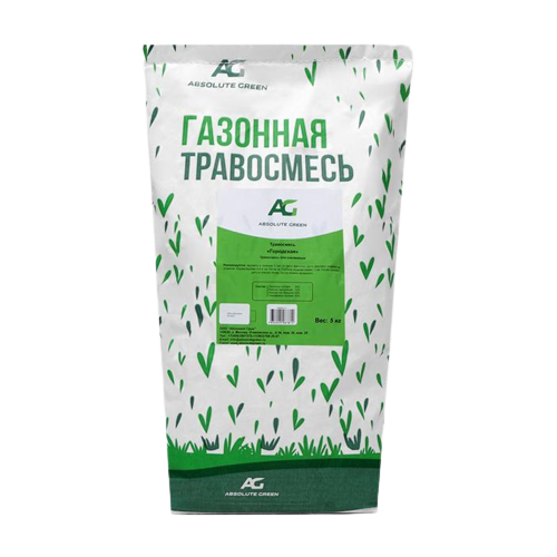 Семена газона Absolute green Городская 5 кг, цена 1770р