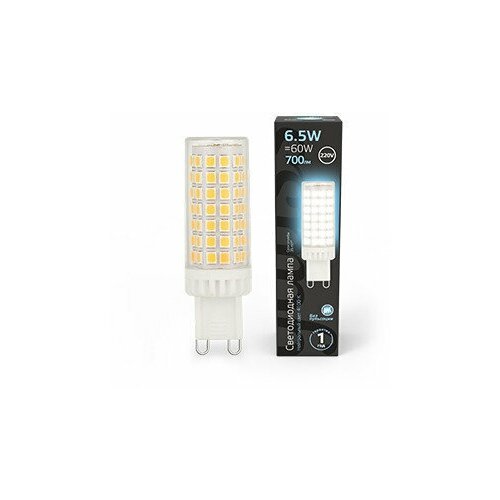 Gauss  G9 AC185-265V 6,5W 770lm 4100K  LED 2  (. 107309206),  926