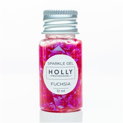 Holly Professional   , ,    SPARKLE GEL Fuchsia,  450