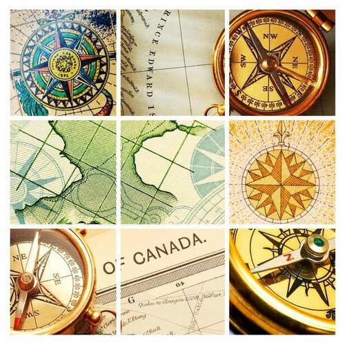     (Compass) 60. x 60.,  2570
