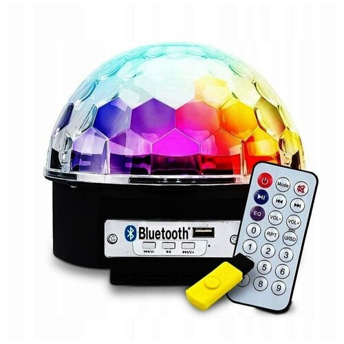   - ()  , MP3   . LED RGB Magic Ball Light BlueTooth,  790  