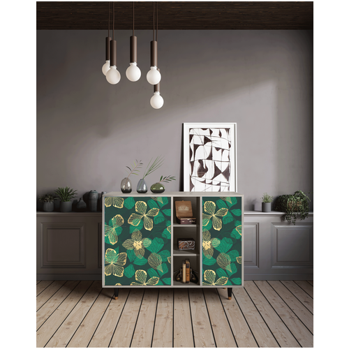  - STORYZ - BS2 Green Flower, 125 x 97 x 48 , ,  48990