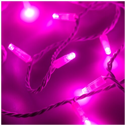   Arlight ARD-String-Classic-10000-White-100LED-Flash PINK 025822,  3071