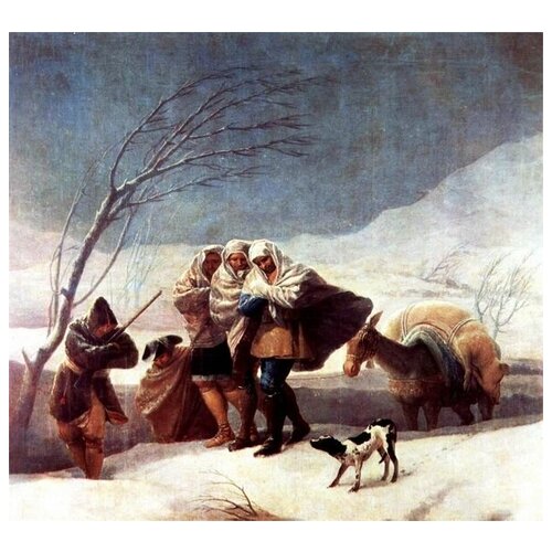     (The snowstorm)   44. x 40.,  1580