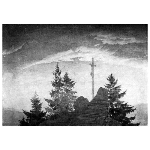       (Cross in the Mountains) 1    43. x 30.,  1290