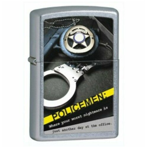  Zippo Police Badge Handcuff,  4634