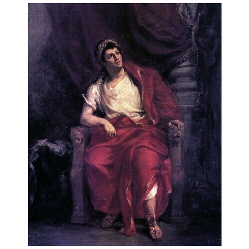     (Talma als Nero in Britannicus)   30. x 38.,  1200