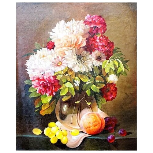       (Flowers in a vase) 33 40. x 49.,  1700