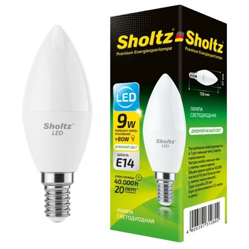    Sholtz 9 220 C37 E14 4000 () LEC3128,  320