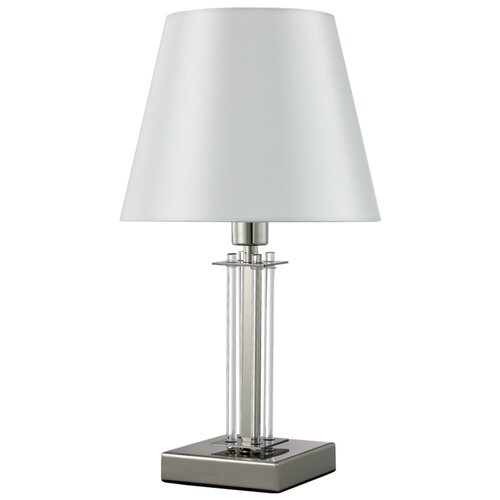    Crystal Lux Nicolas NICOLAS LG1 NICKEL/WHITE, , E14,  5500 Crystal Lux