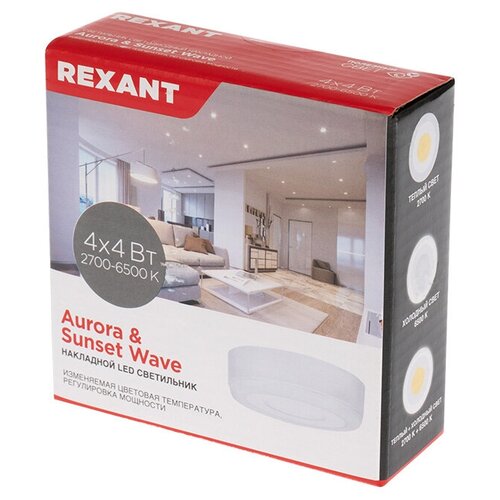    Rexant AuroraSunset Wave, 4 x 4 , 2700 - 6500 ,  679