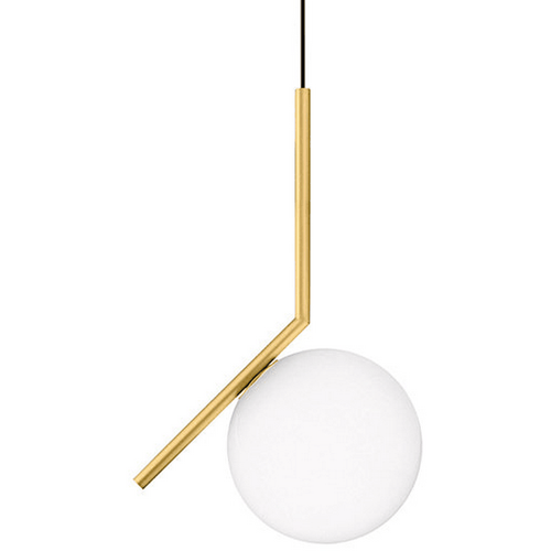  IC Lighting S Gold Pendant Lamp,  11999