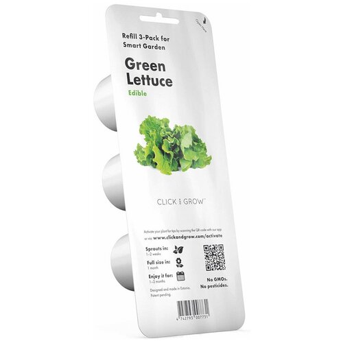      Click and Grow Refill 3-Pack   (Green Lettuce),  2390