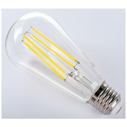   GAUSS Filament ST64 10W 970lm 4100 27 LED 1/10/40,  540