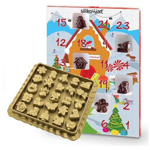 ����� ��� ������������� ������ Silikomart Xmas Countdown, 39�23�3,5 ��, ����������� (25.741.63.0060), ���� 2190�
