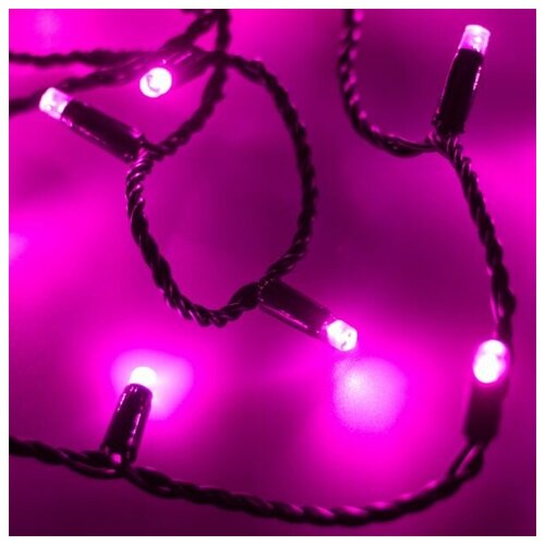 Ardecoled   ARD-STRING-CLASSIC-10000-BLACK-100LED-STD PINK (230V, 7W) (Ardecoled, IP65) 025806,  2487