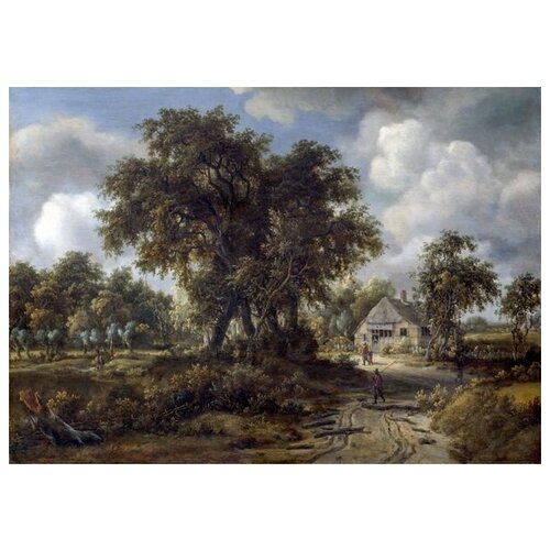       (A Woody Landscape)   71. x 50.,  2580  