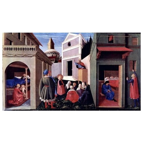    ,   (Birth, education by the bishop)    53. x 30.,  1490