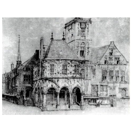        (The Old Town Hall in Amsterdam)    39. x 30.,  1210