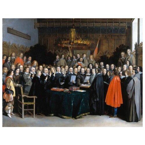        (The Ratification of the Treaty of Munster)   52. x 40.,  1760