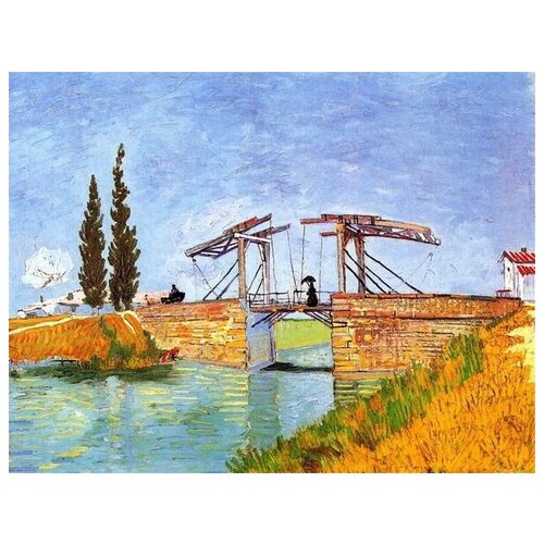        2 (The Langlois Bridge at Arles 2)    53. x 40.,  1800