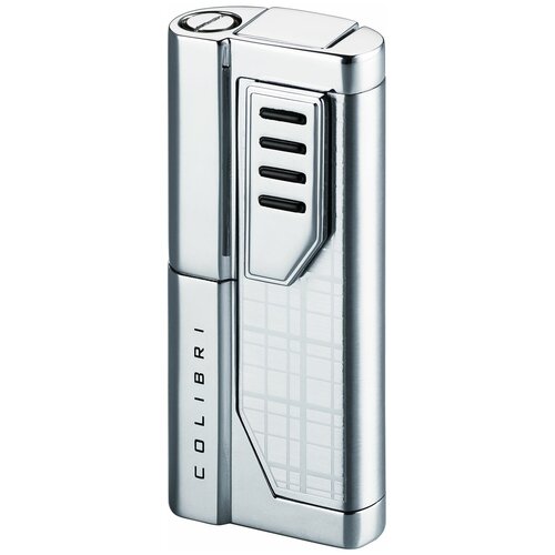   Colibri OF LONDON Oscar 2 Silver Plaid & Polished Silver,  6370