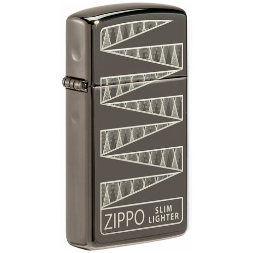  65th Anniversary Zippo Slim   Black Ice, /, , 29x10x60 ,  10210