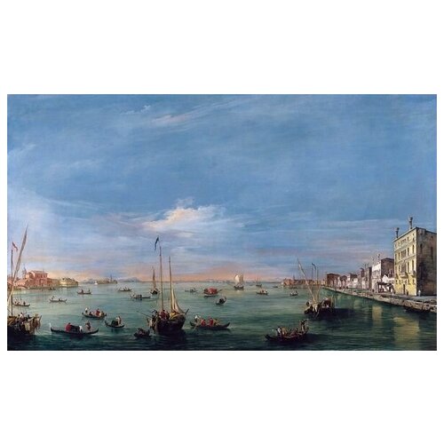        (View of the Giudecca Canal and the Zattere) 1   50. x 30.,  1430
