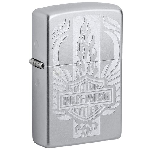    ZIPPO Classic 49660 Harley-Davidson c  Satin Chrome - Harley-Davidson,  5780