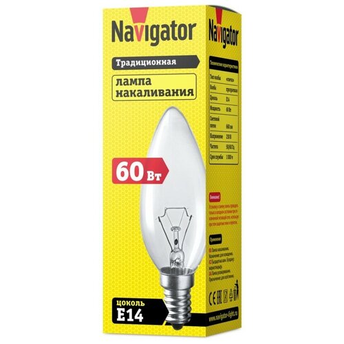 Navigator B35 E14 60W   NI-B-60-230-E14-CL 94304 (. 26650),  79